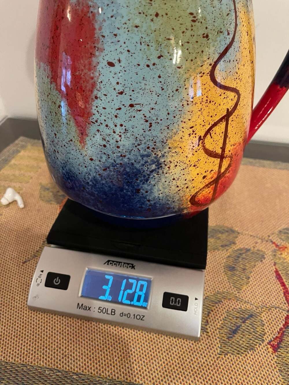 Pfaltzgraff Sedona 72oz Hand Painted Ceramic Pitcher - Picture 10 of 10